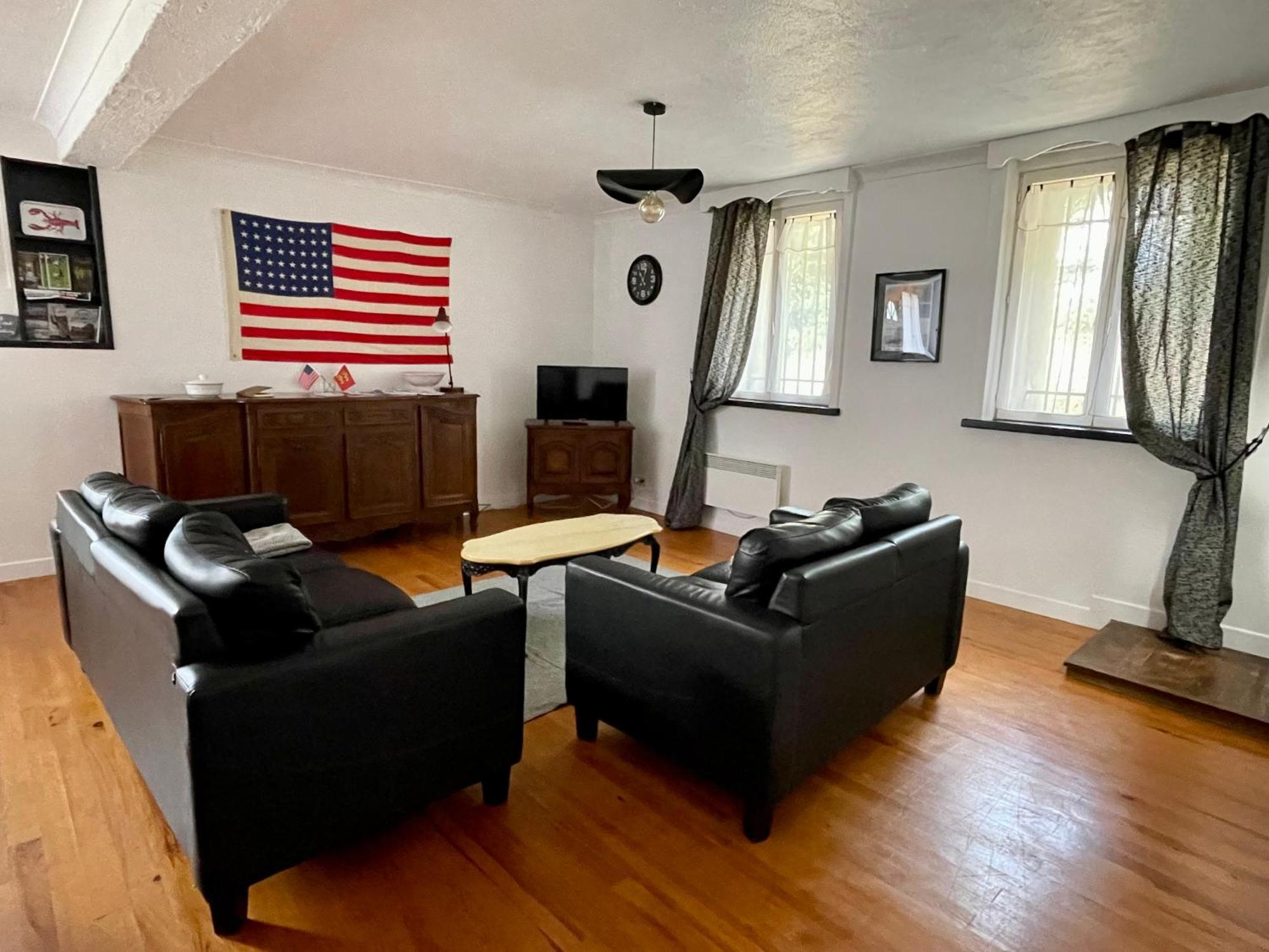 Gite Omaha 3 Etoiles - La Ferme Delaunay Saint-Come-du-Mont 外观 照片